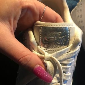 Nike AirForce 1 Star Studded Sneaker